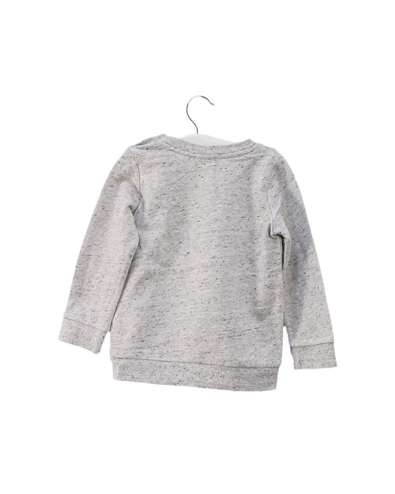 A Grey Crewneck Sweatshirts from Seed in size 18-24M for boy. (Back View)
