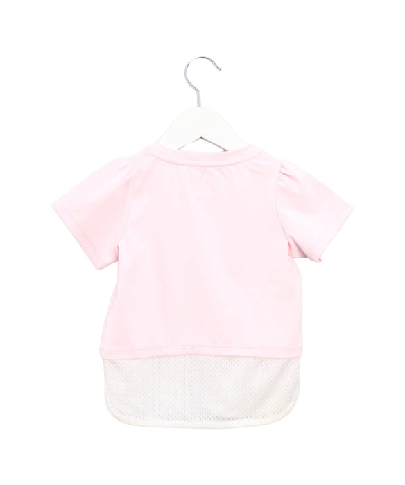 A Pink Active Tops from Moody Tiger in size 2T for girl. (Back View)