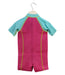 A Pink Wetsuits from Speedo in size 3T for girl. (Back View)