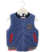 A Blue Outerwear Vests from Momonittu in size 4T for boy. (Front View)