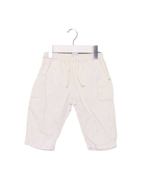 A Ivory Casual Pants from Petit Bateau in size 6-12M for boy. (Front View)