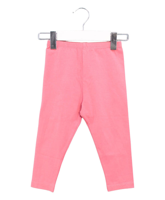 A Pink Leggings from Velveteen in size 18-24M for girl. (Front View)