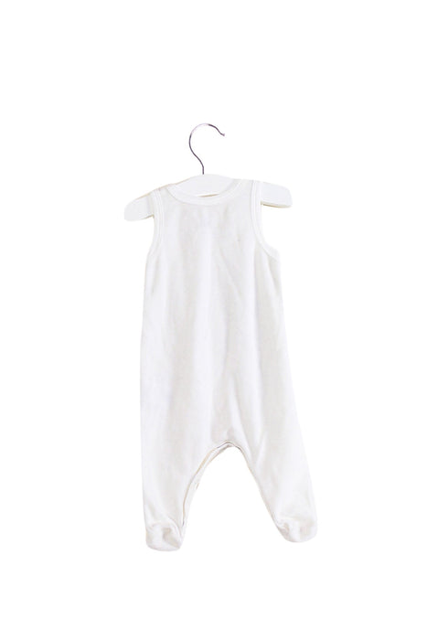A White Sleeveless Jumpsuits from Petit Bateau in size 0-3M for neutral. (Back View)