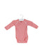 A White Long Sleeve Bodysuits from Petit Bateau in size 0-3M for neutral. (Front View)