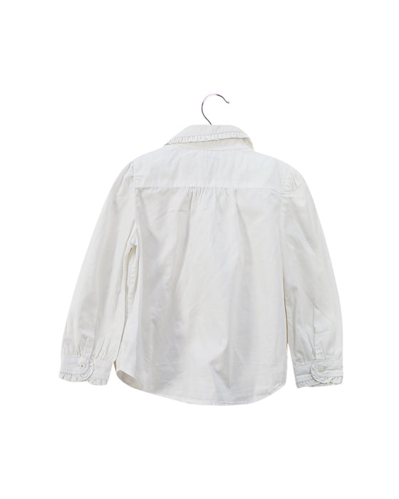A White Long Sleeve Shirts from Ralph Lauren in size 18-24M for girl. (Back View)