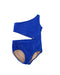 A Blue Swimsuits from Crewcuts in size 3T for girl. (Front View)