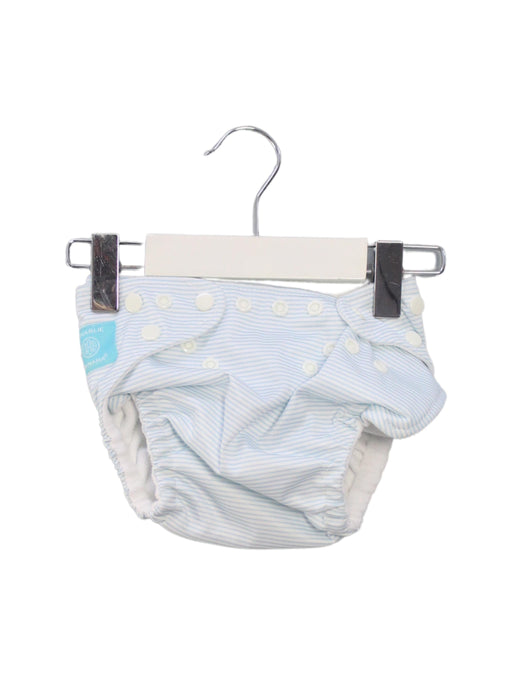 A Blue Cloth Diapers from Charlie Banana in size 0-3M for neutral. (Front View)