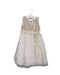 A Gold Sleeveless Dresses from Monsoon in size 18-24M for girl. (Front View)