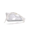 A White Flats from Jacadi in size 6-12M for girl. (Back View)