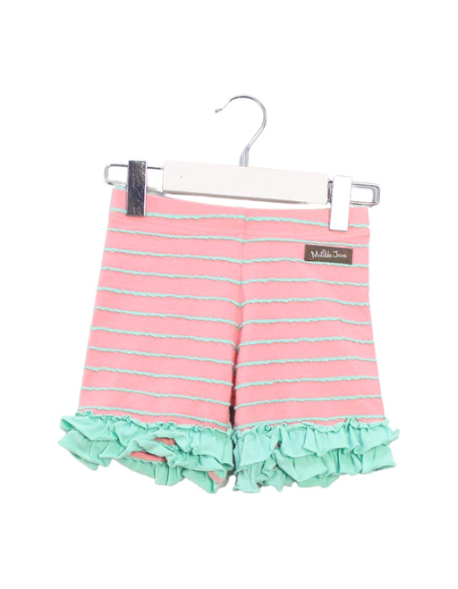 A Pink Shorts from Matilda Jane in size 4T for girl. (Front View)