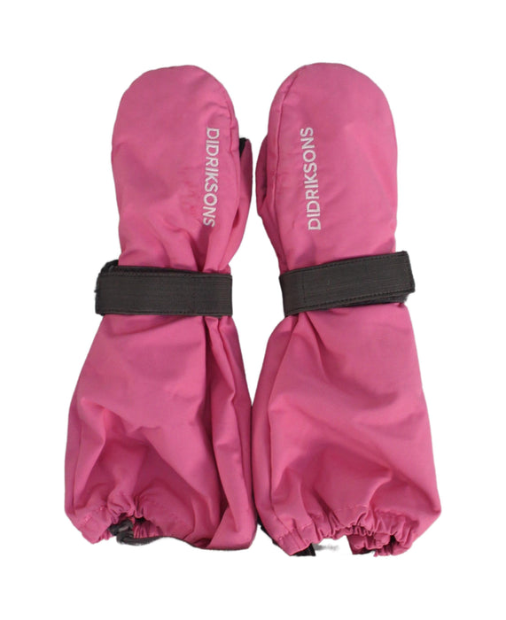 A Pink Gloves & Mittens from Didriksons in size 2T for girl. (Front View)