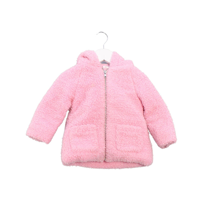 A Pink Lightweight Jackets from Seed in size 6-12M for girl. (Front View)