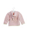 A Pink Buttoned Sweatshirts from Paz Rodriguez in size 3-6M for girl. (Back View)