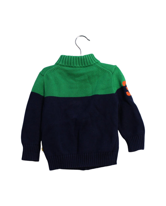 A Navy Knit Sweaters from Polo Ralph Lauren in size 18-24M for boy. (Back View)