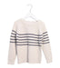 A Ivory Knit Sweaters from Jacadi in size 6T for boy. (Front View)