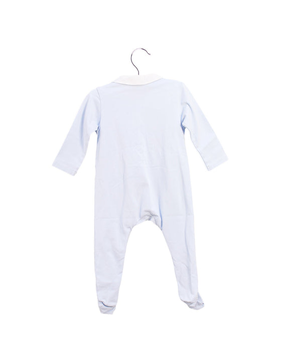 A Blue Onesies from Laranjinha in size 6-12M for boy. (Back View)