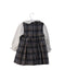 A Grey Sweater Dresses from Chickeeduck in size 18-24M for girl. (Back View)