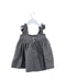 A Grey Sleeveless Dresses from Benedita in size 2T for girl. (Back View)