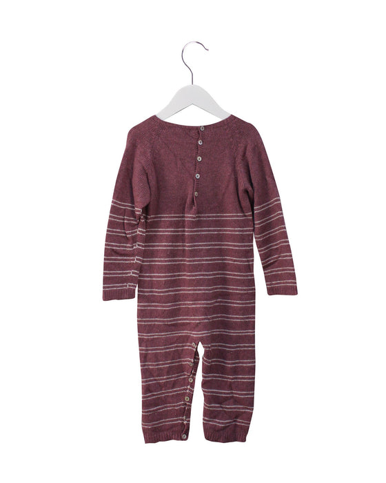 A Purple Jumpsuits from Emile et Ida in size 2T for girl. (Back View)