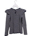 A Navy Long Sleeve Tops from Polo Ralph Lauren in size 5T for girl. (Back View)