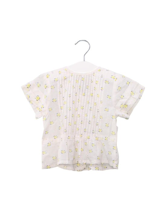 A White Short Sleeve Tops from Stella McCartney in size 12-18M for girl. (Front View)