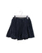 A Navy Short Skirts from Bonton in size 6T for girl. (Front View)