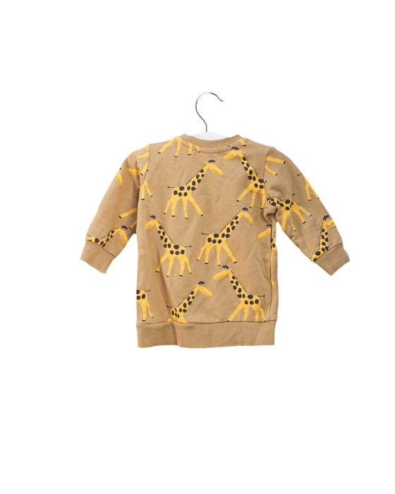 A Brown Crewneck Sweatshirts from Seed in size 3-6M for neutral. (Back View)