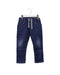 A Blue Jeans from Petit Bateau in size 18-24M for girl. (Front View)
