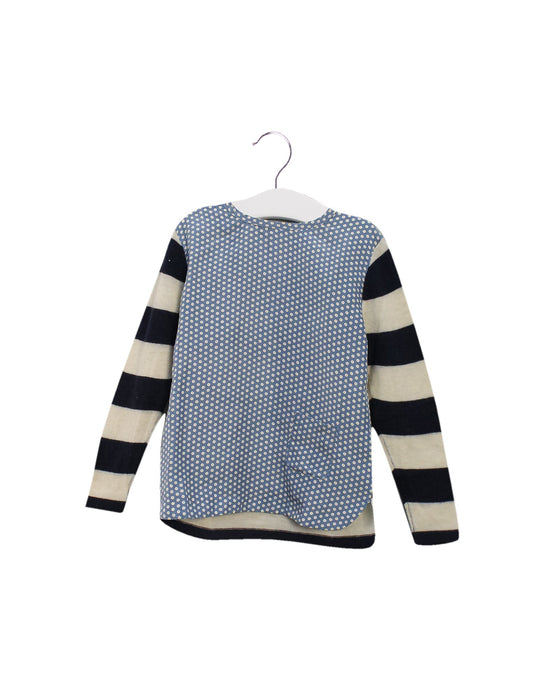 A Blue Long Sleeve Tops from Stella McCartney in size 4T for girl. (Front View)