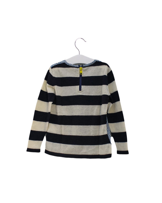 A Blue Long Sleeve Tops from Stella McCartney in size 4T for girl. (Back View)