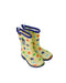 A Ivory Rain Boots from Miki House in size 4T for girl. (Front View)