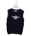 A Navy Sweater Vests from The Little White Company in size 3T for boy. (Front View)