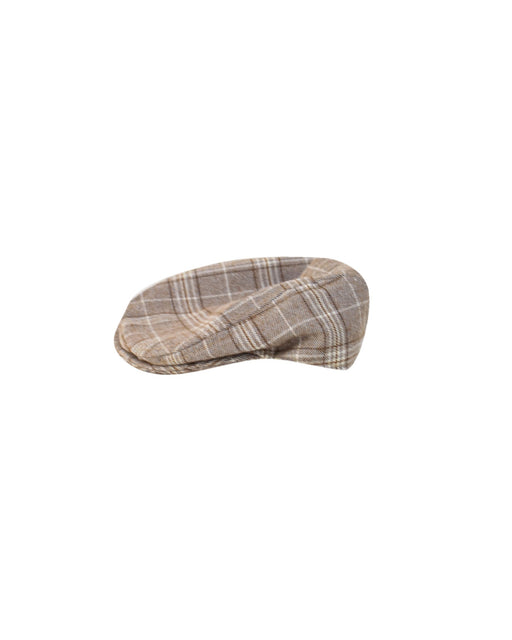 A Brown Caps from Chickeeduck in size 3-6M for boy. (Front View)