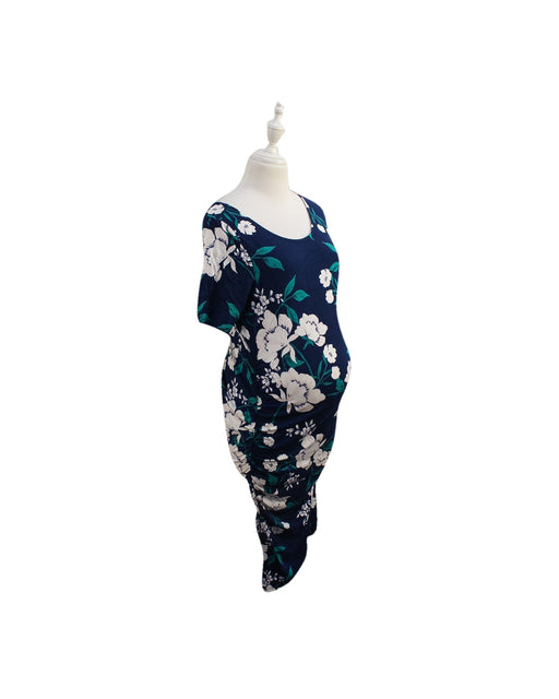A Navy Short Sleeve Dresses from Yumi Kim in size S for maternity. (Front View)