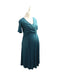 A Teal Short Sleeve Dresses from Mothers en Vogue in size S for maternity. (Front View)