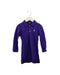 A Purple Long Sleeve Dresses from Ralph Lauren in size 3T for girl. (Front View)