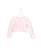 A Pink Cardigans from Jacadi in size 4T for girl. (Front View)