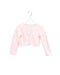 A Pink Cardigans from Jacadi in size 4T for girl. (Front View)