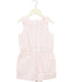 A Pink Sleeveless Rompers from Janie & Jack in size 4T for girl. (Front View)