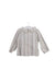A White Long Sleeve Tops from Bonpoint in size 2T for girl. (Front View)