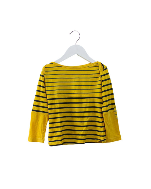 A Yellow Long Sleeve Tops from Stella McCartney in size 4T for girl. (Front View)
