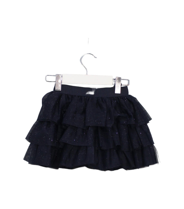 A Navy Tulle Skirts from Mayoral in size 18-24M for girl. (Back View)