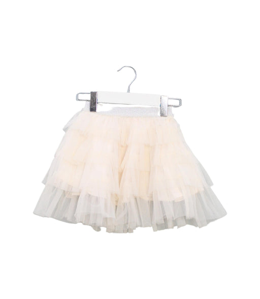 A Ivory Tulle Skirts from Seed in size 3T for girl. (Front View)