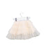 A Ivory Tulle Skirts from Seed in size 3T for girl. (Back View)