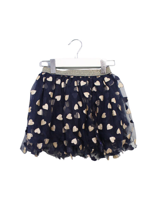A Navy Tulle Skirts from Seed in size 4T for girl. (Front View)