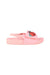 A Pink Sandals from Zaxy in size 3T for girl. (Back View)