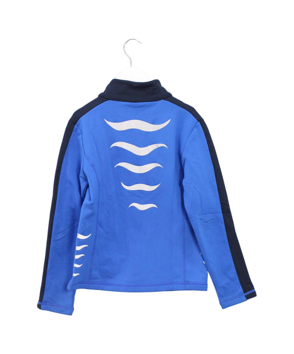A Blue Lightweight Jackets from Bogner in size 6T for boy. (Back View)