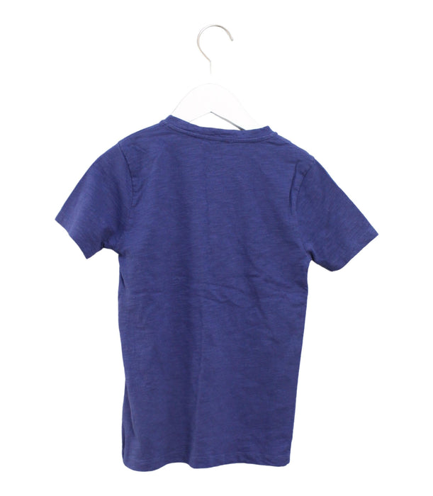 A Navy Short Sleeve T Shirts from Bonpoint in size 8Y for boy. (Back View)