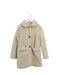A Beige Coats from Bonpoint in size 10Y for girl. (Front View)