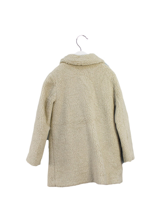A Beige Coats from Bonpoint in size 10Y for girl. (Back View)